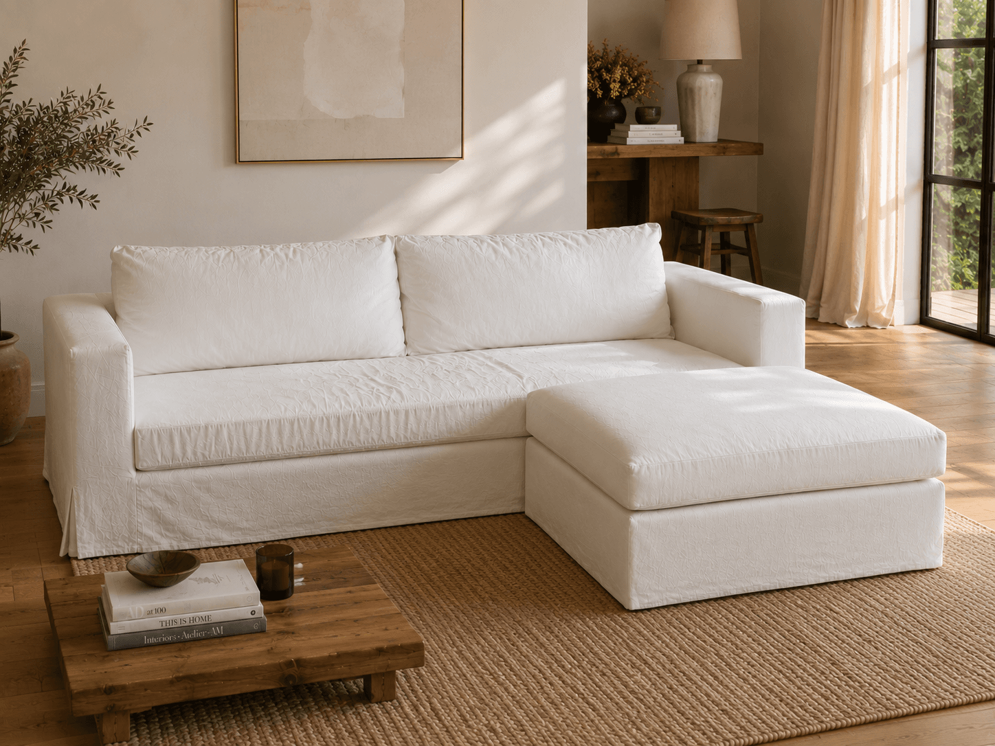 Puff Tusor - Con sillón